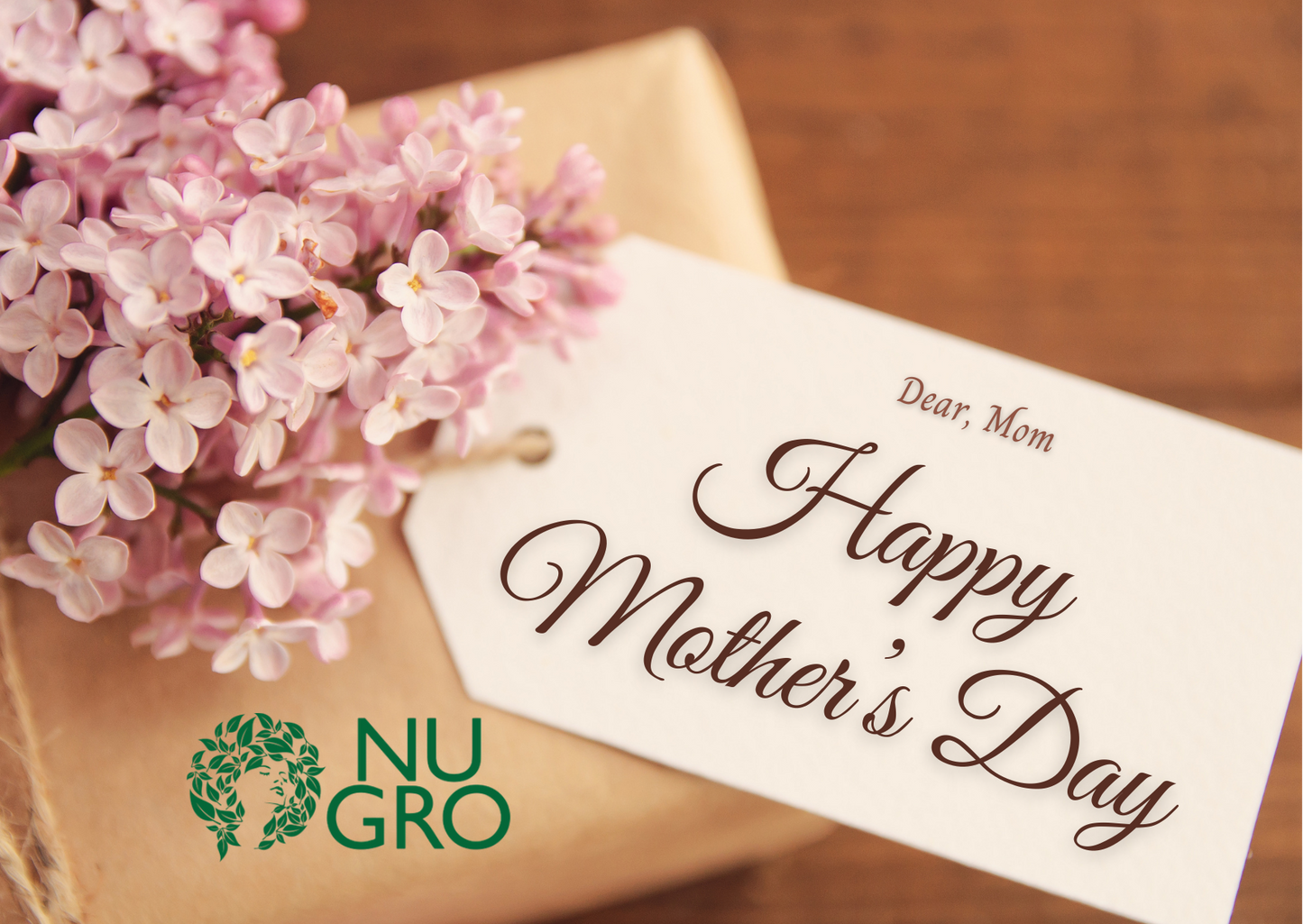 Grown with love. Sealed with a card.