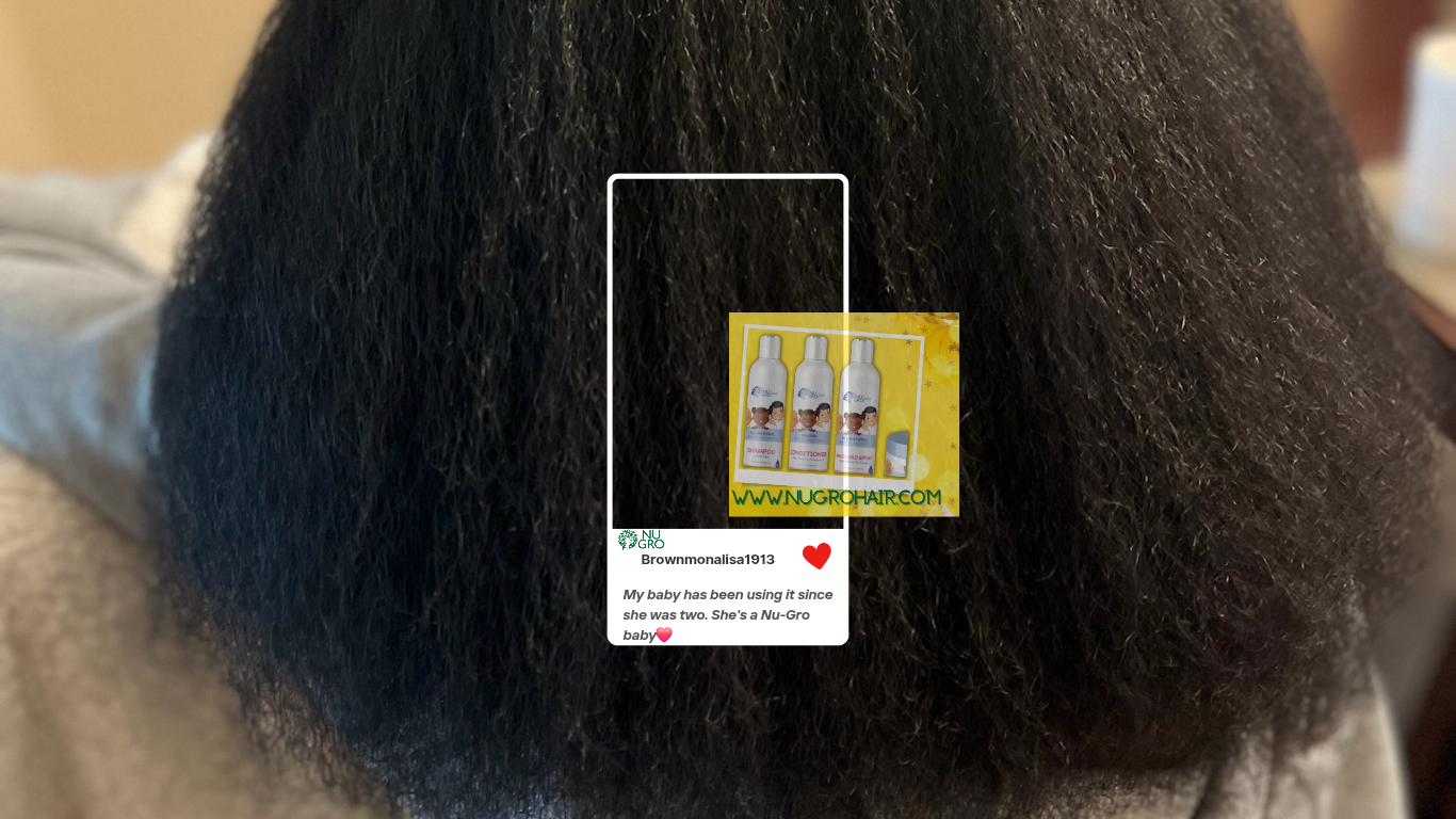 Step 4: NU-GRO Baby & Kids All-Natural Hair-GRO Oil