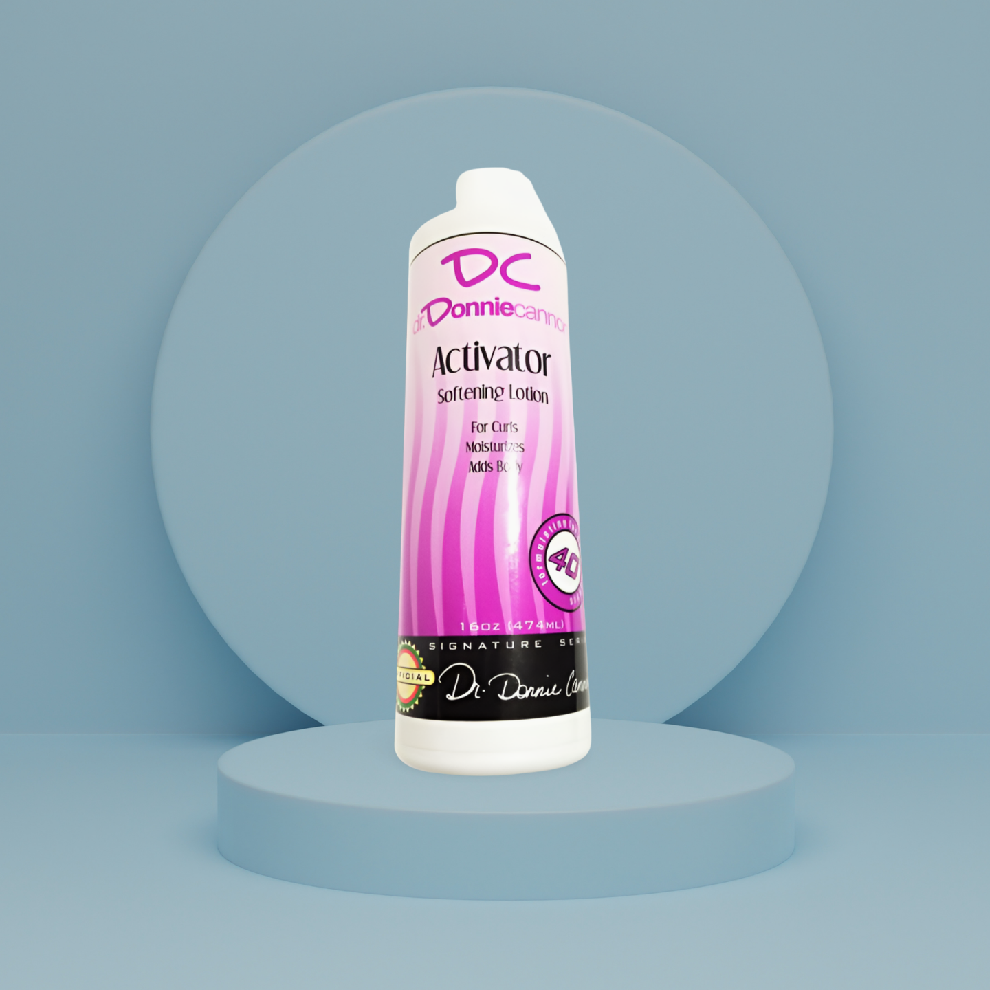 Curl Activator Lotion By Dr. DONNIE CANNON 16 ounces