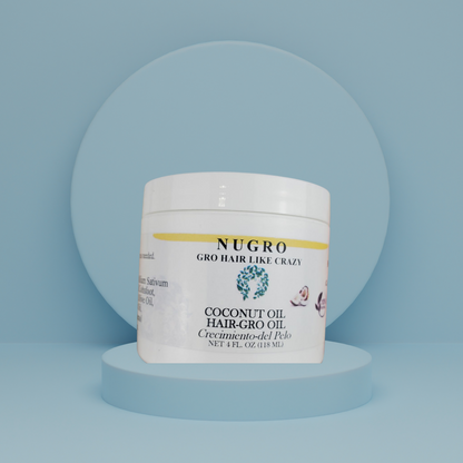 2 for $15 Step 4: Coconut Hair-GRO Oil