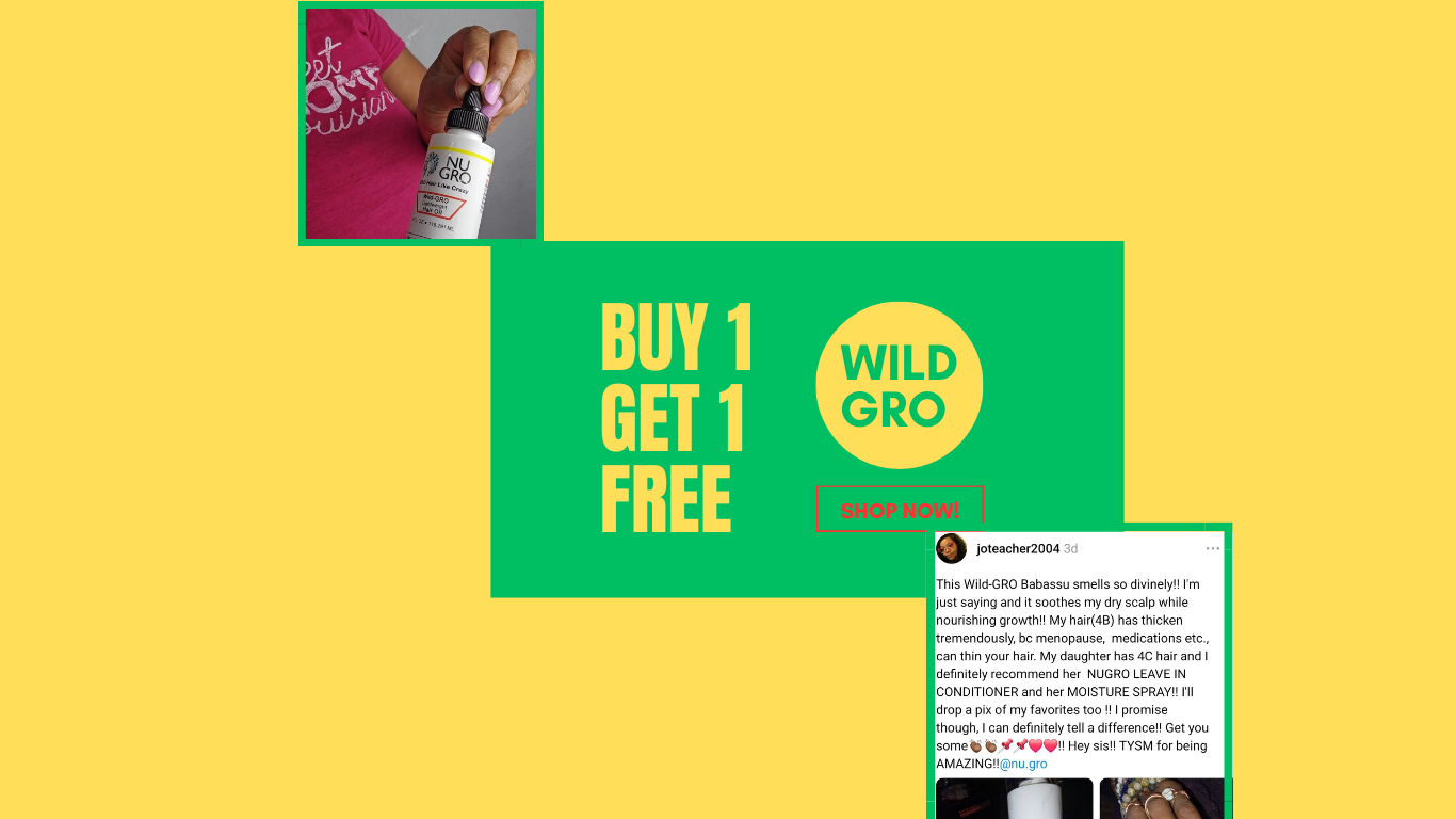 Buy One and Get One Free Step 4: WildGRO