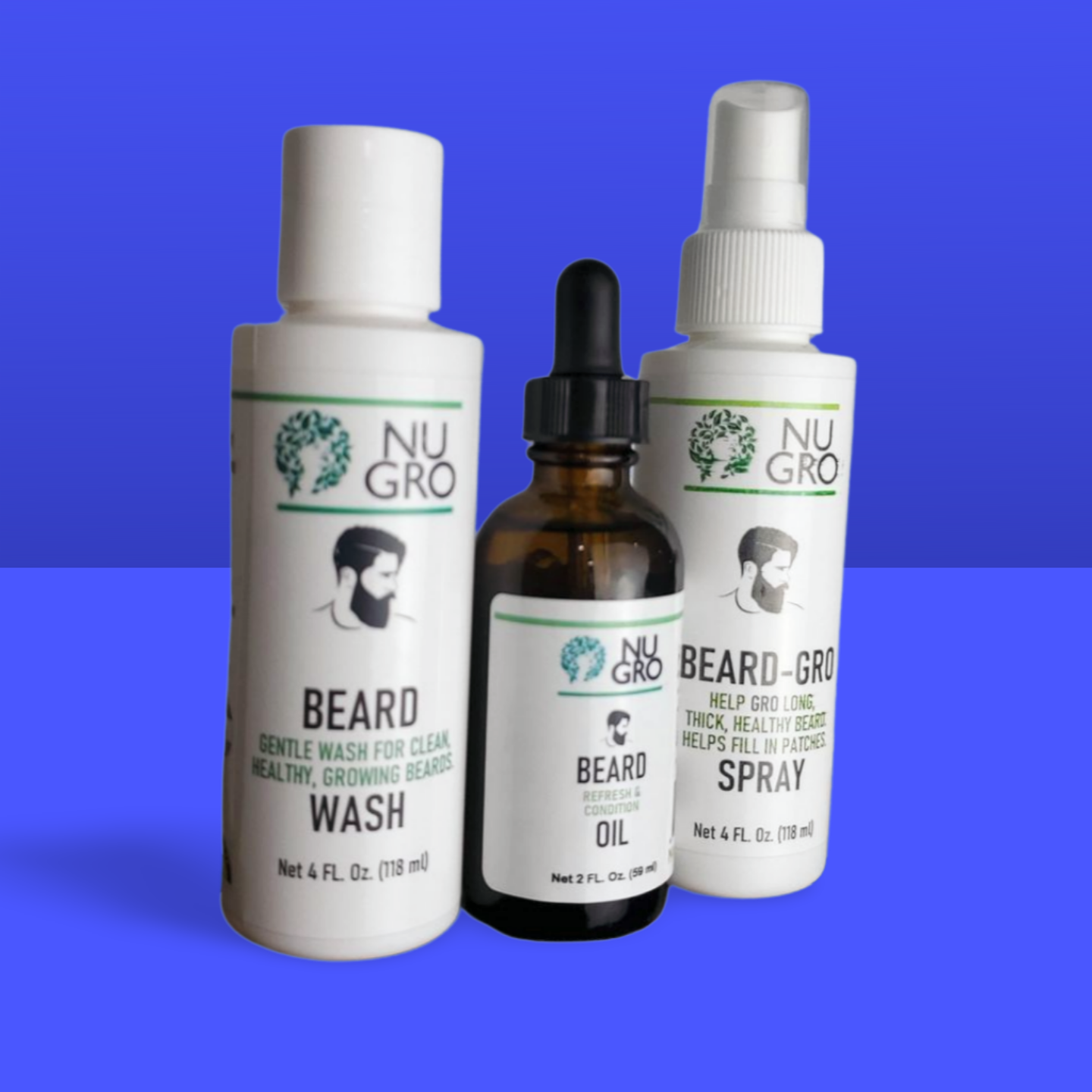 Ultimate Beard Gro System: The Essential Trio for Elite Beard Care