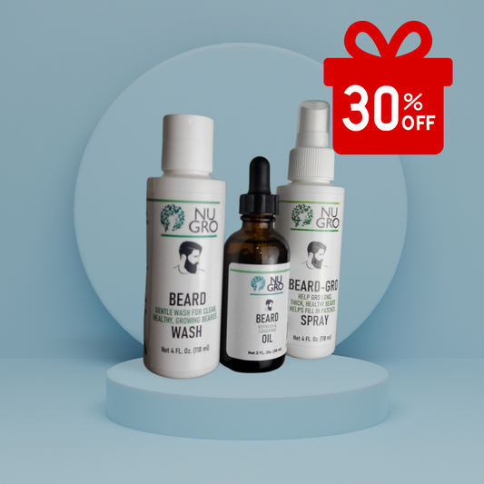 Ultimate Beard Gro System: The Essential Trio for Elite Beard Care